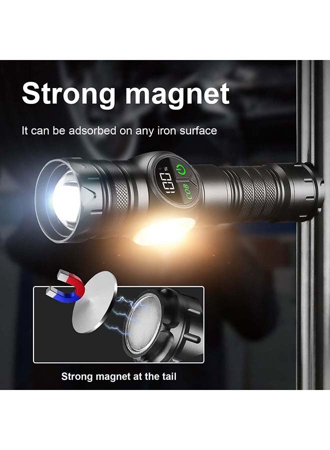 Noon East High-Power Flashlight – Bright, Durable & Portable for Everyday Use - Black - Image 3